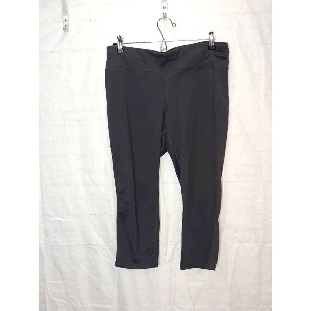 Ideology Women's Size Large Grey Athletic Capri Leggings